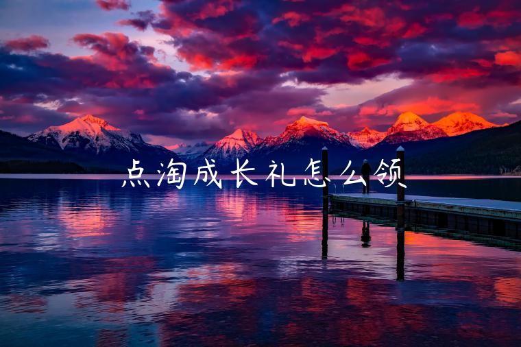 點(diǎn)淘成長(zhǎng)禮怎么領(lǐng)